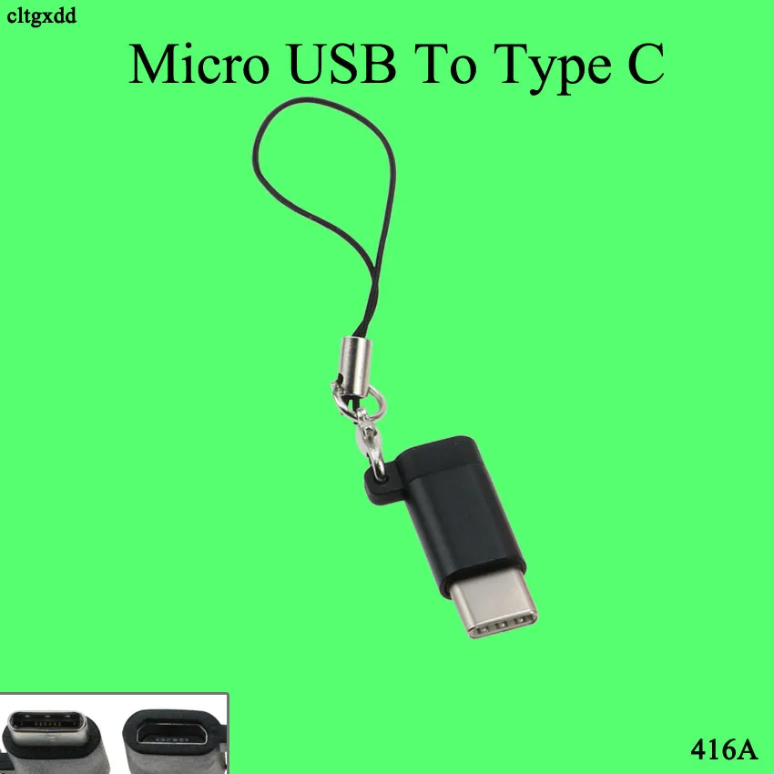 Переходник с Micro Usb папа на Type c Microusb C для Huawei Macbook Oneplus Xiaomi Otg зарядный кабель