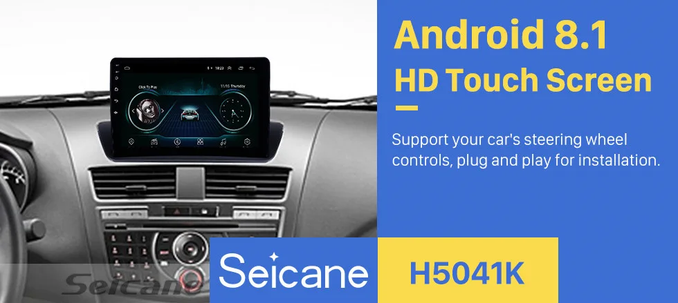 Discount Seicane For 2012-2018 Mazda BT-50 Overseas Car GPS Android 8.1 Radio Multimedia Player 9 Inch 2Din Support WIFI DAB+ DVR TPMS 0