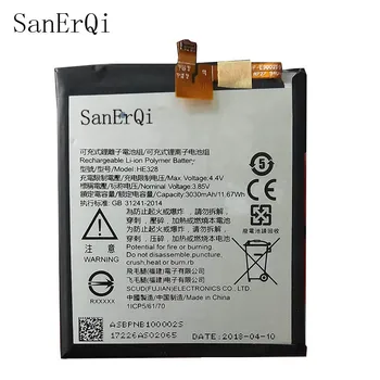 

Battery HE328 for Nokia 8 Nokia8 Li-ion Akku 3030mAh battery