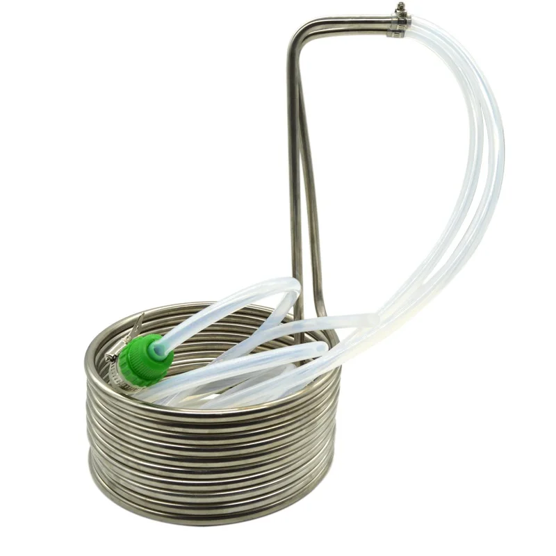 Beste Koop 304 Rvs Cooling Coil Food Grade Bier Brouwen Tool Wort 