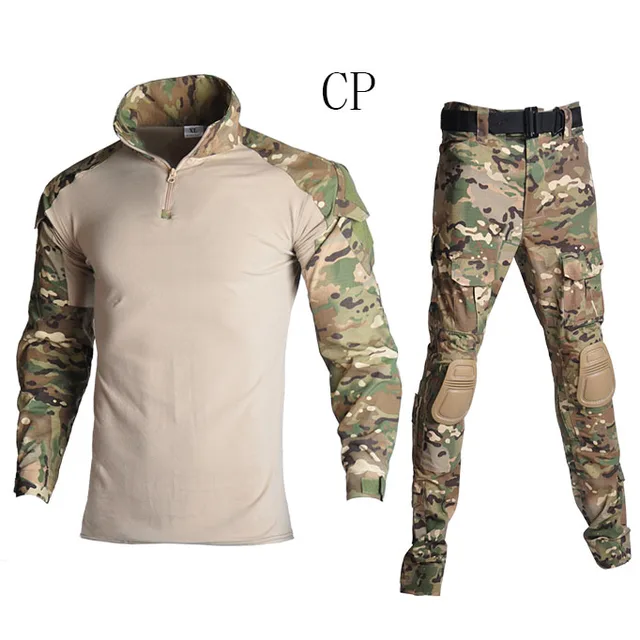 $US $25.90  Military Uniform Tactical Combat Camouflage Shirt Tactical Camouflage Uniform Clothes Army Combat S