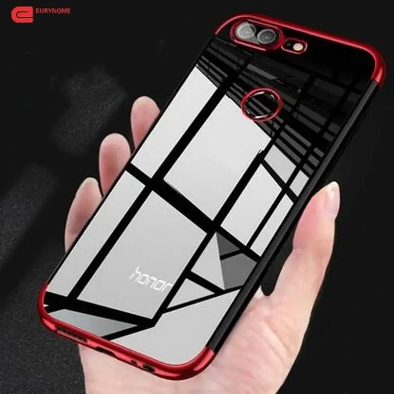 

Luxury Transparent Case For Huawei Honor 9 Lite Soft TPU Plated Back Cover Case For Huawei Honor 9 Lite with Pen