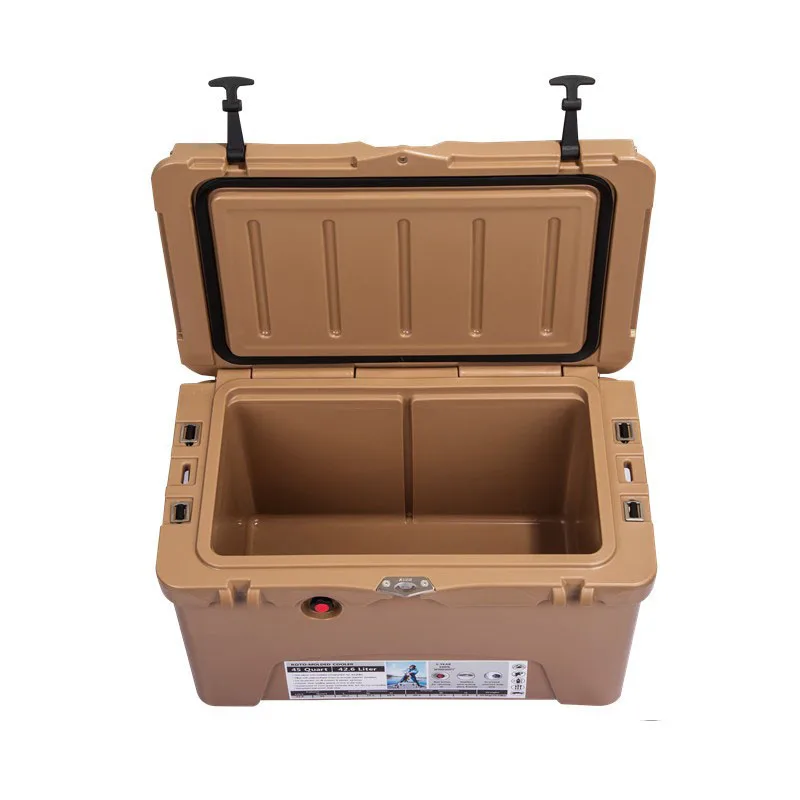 Outdoor camping rotomolded plastic cooler box ice chest-in