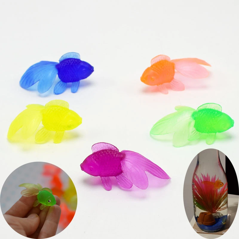 small rubber fish toys