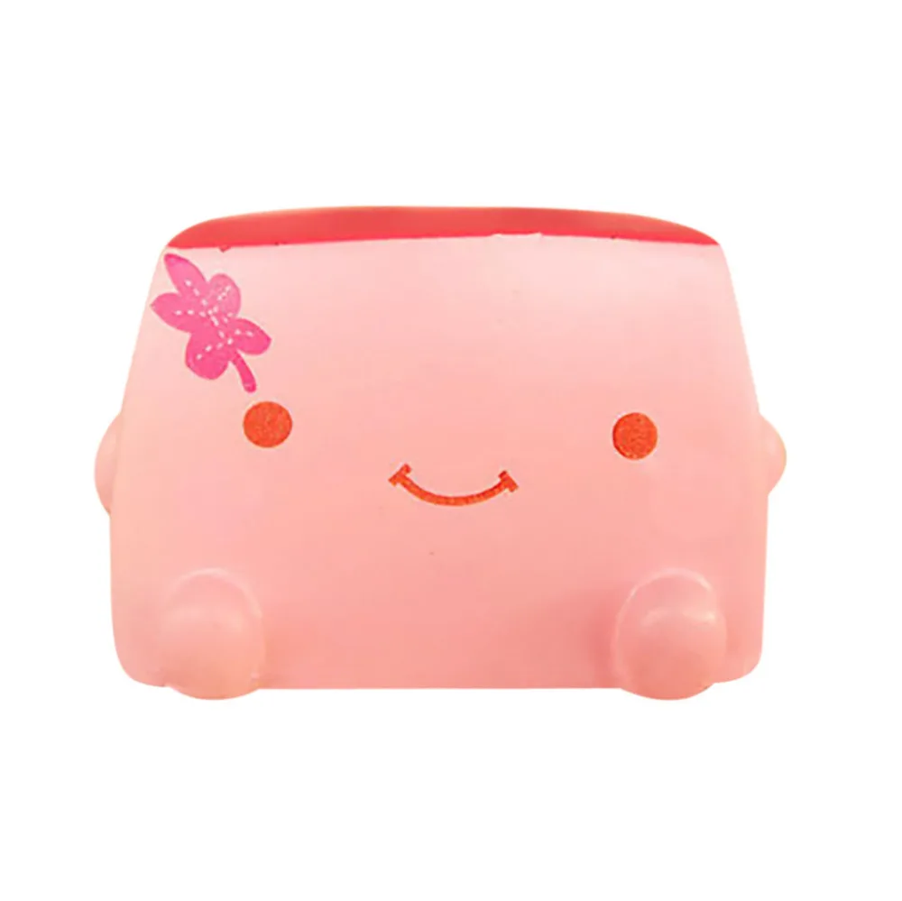 Squishie Очаровательная имитация тофу супер медленно поднимающаяся детская игрушка