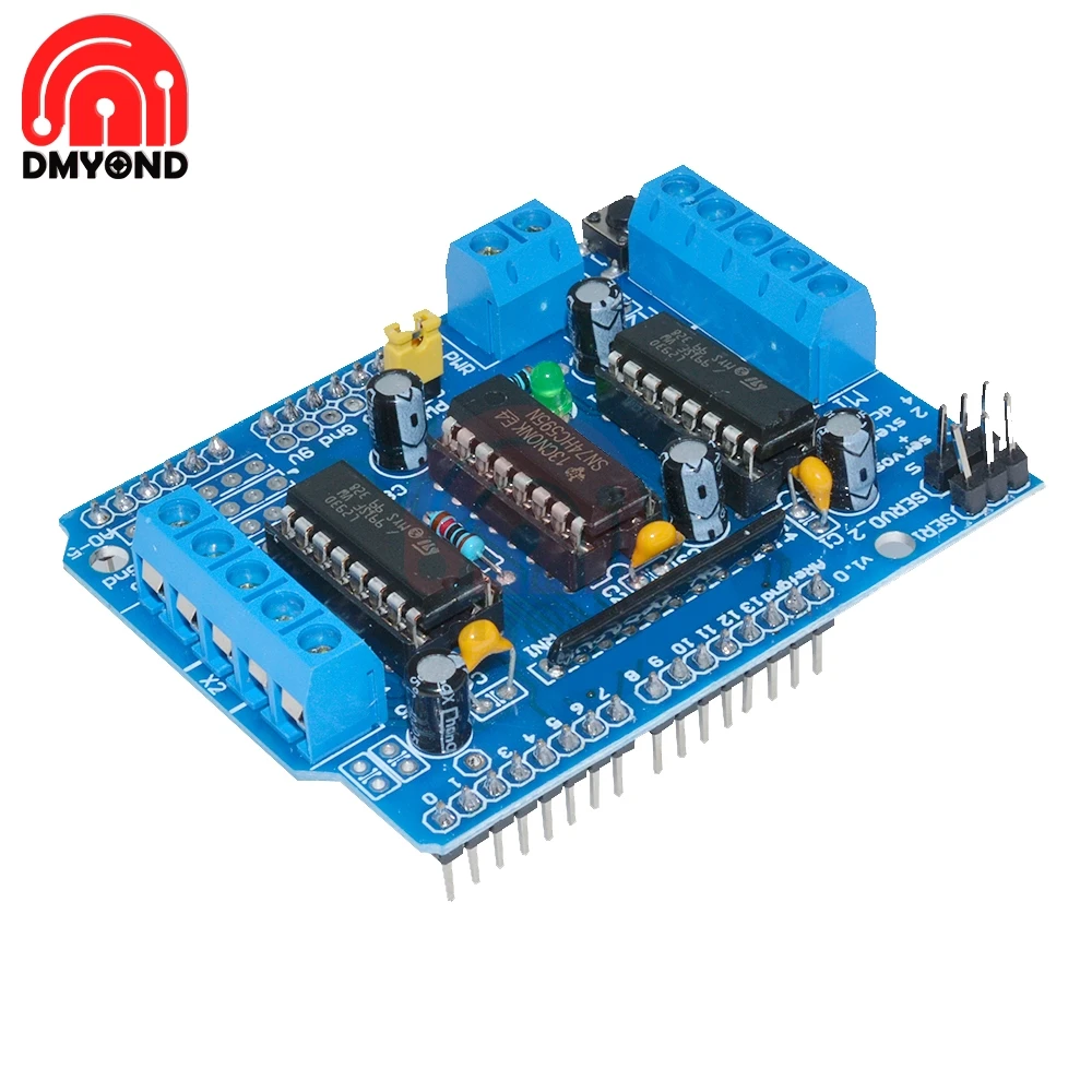 

Motor Shield Stepper Driver Board Control Module L293D L293 Motor Drive Expansion Board For Arduino Mega2560 4-Channel H-Bridge