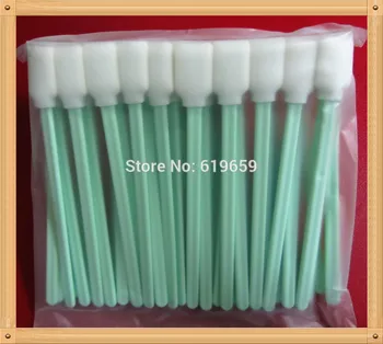 

100 pcs Mimaki Printers sponge foam tip head Cleaning swab sticks High quality