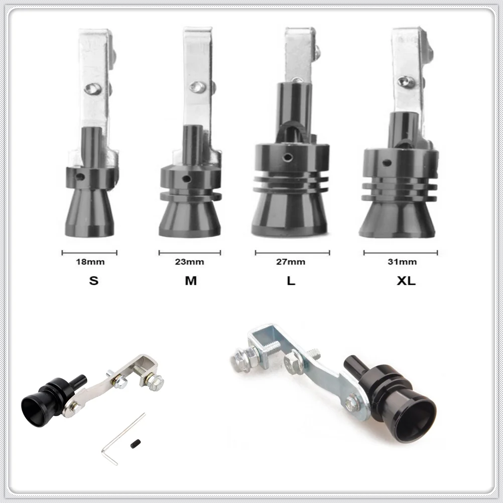

Car Turbo Exhaust Pipe Muffler Sound Whistle Simulator black for Hyundai HND3 Veloster i10 LPI 30blue R cee d ix Tucson IX35