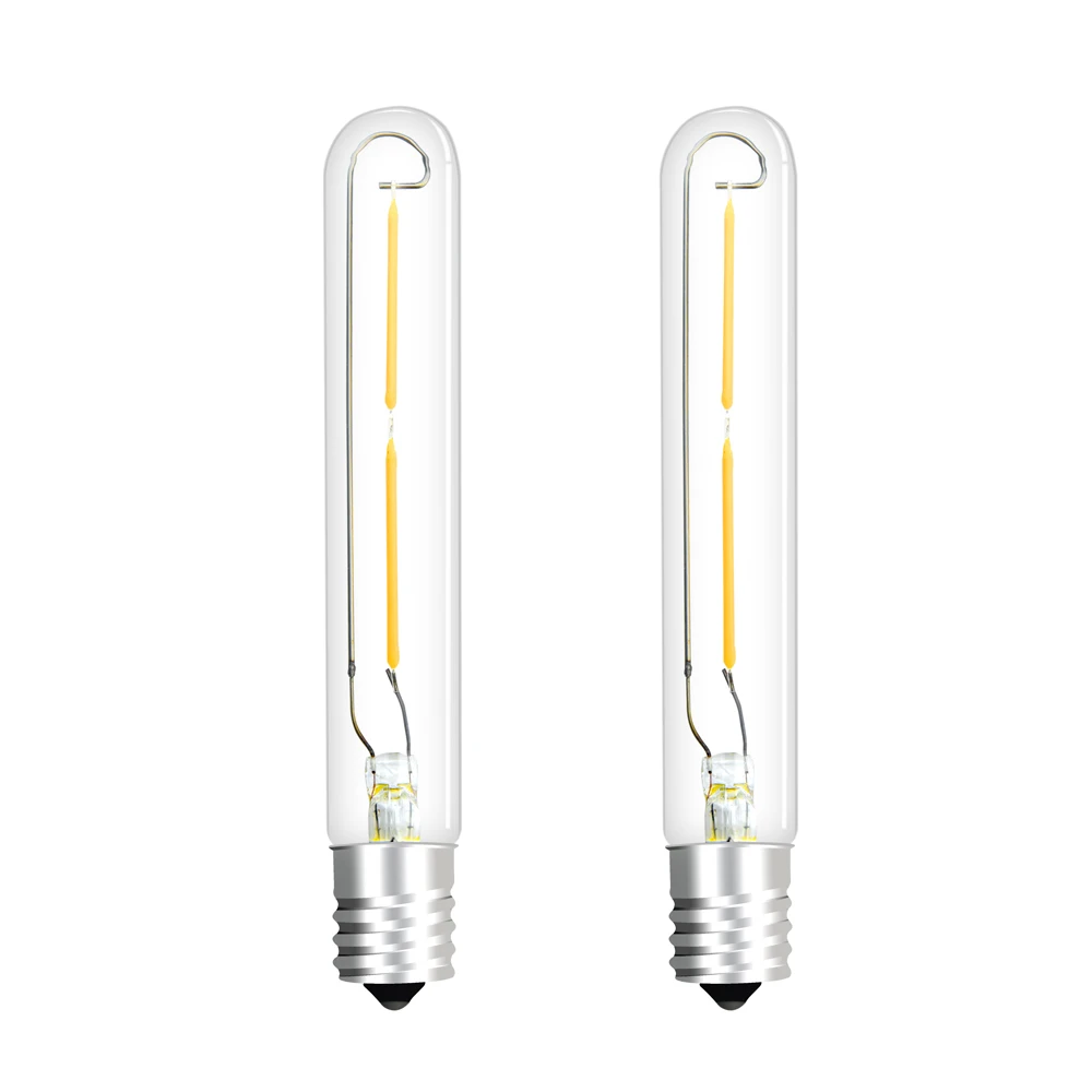 

Bonlux E17 LED Bulbs 2W T6 LED Bulb 20W Halogen Bulb Equivalent, E17 LED Tubular Light for Indoor Outdoor Wall Fixture Light
