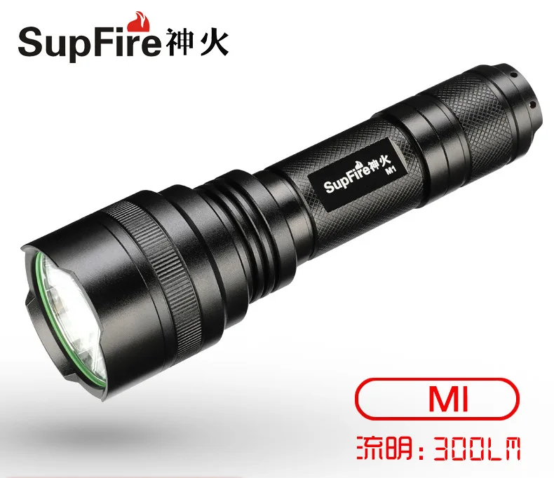 

SupFire M1 LED cearchlight waterproof high light far beam torch 5 modes 18650 battery high power CREE XPE flashlight