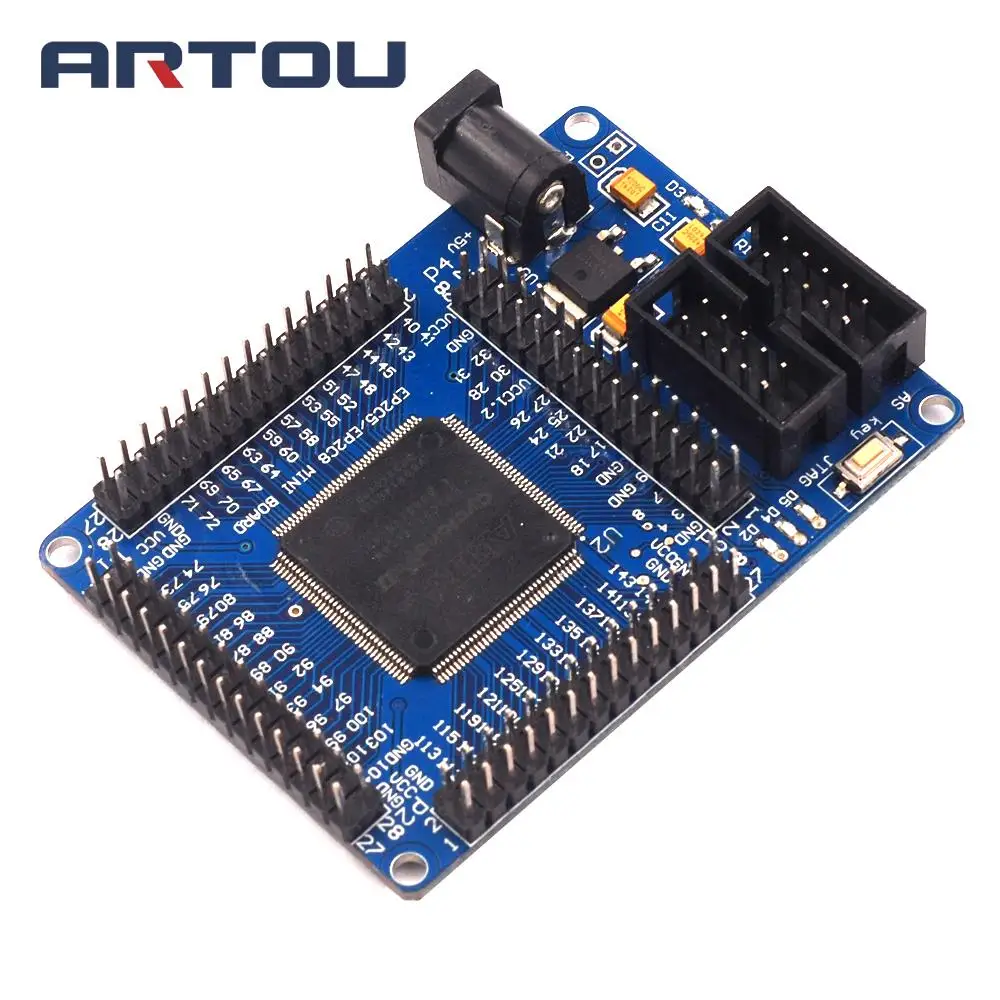 

New Mini System Development Board ALTERA FPGA CycloneII EP2C5T144 Learning Board
