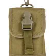 Мужской 1000D нейлоновый крючок чехол для сотового/мобильного телефона пояс бедра ягодицы Сумка Поясная Сумка Кошелек Дорожная ездовая сумка