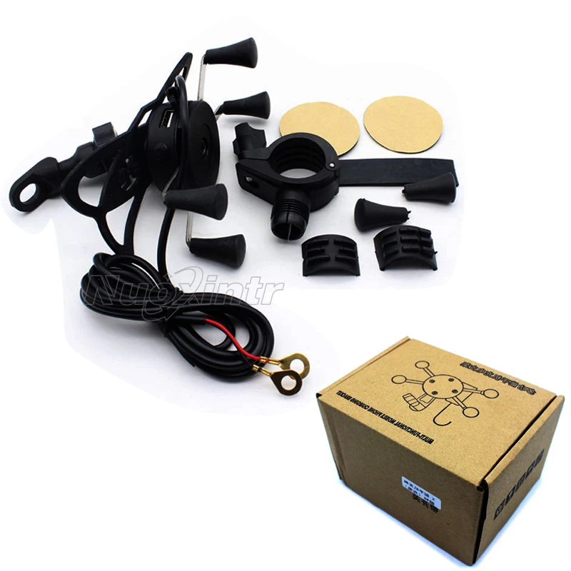 phone with a charge of the solid release of the mobile phone bracket for handle bike and motorcycle