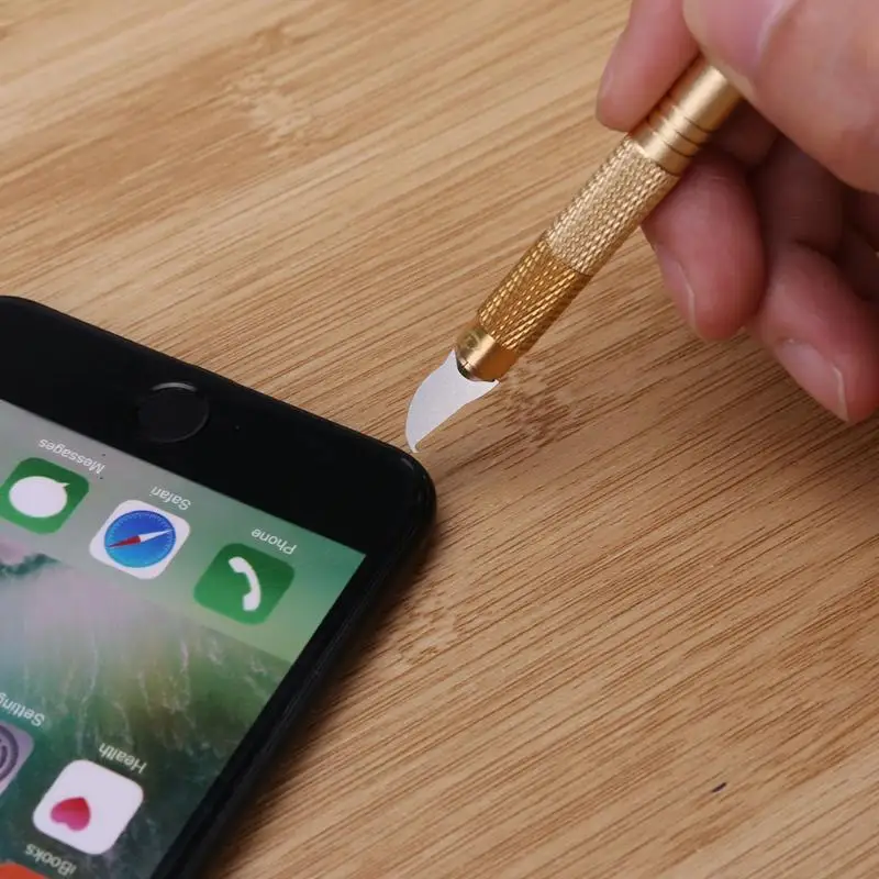  Ultradünne CPU Chipset Kleber Entfernung Cutter Messer-werkzeug Kit für iPhone A8 A9 Repair Tool