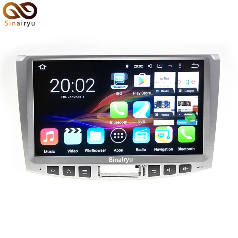 HD 10 Inch 64 Bit CPU 2GB RAM Android 7 1 Car PC Head Unit Car