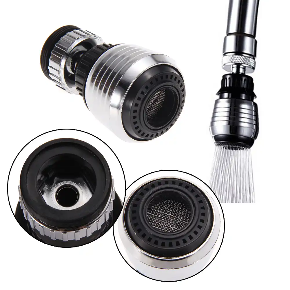 1pcs 360° Rotate Faucet Kitchen Faucet Tool Aerator Water Diffuser Bubbler Water