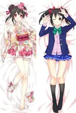 Cute Anime Love Live Yazawa Nico Dakimakura Hugging Body Pillow Case Cover 150cm