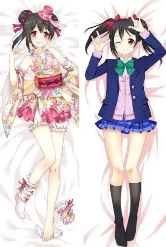 Чехол для подушки с милым аниме Love Live Yazawa Nico Dakimakura 150 см | Дом и сад
