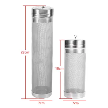 

300 Micron HomeBrew Food Grade Grain Hops Boiling Filter Homebrew Beer Wine Coffee bottle Filter