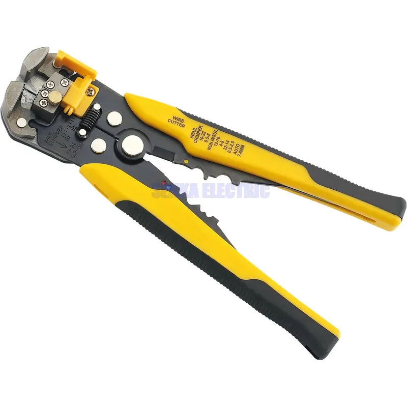 

Multifunctional Automatic Cable Stripper Plier Self Adjusting Wire Crimper Cutter Multifunction Hand Tool