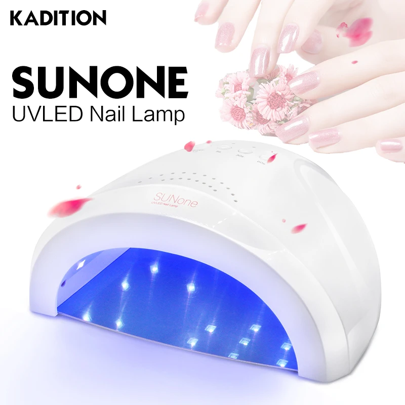 

KADITION 48W Nail Dryer Auto UV LED Lamp Gel Polish Curing Light 30 LEDs Timer LCD Display Lamp for Gel Nail Polish Led UV Lamp