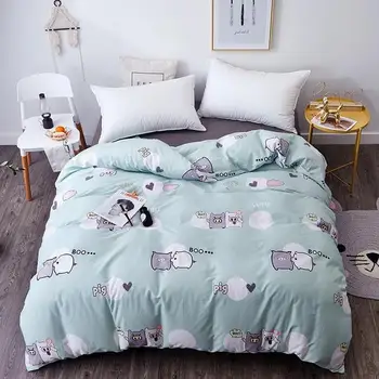 

1 Pcs Bedding Set Pure Cotton duvet cover/ quilt cover/comforter cover Queen king full twin size 200*230/220*240 free shipping