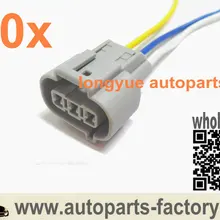 Longyue 2 шт. 3 way Женский катушка зажигания разъем косички свинья хвост аксессуары для BYD F3 G3 L3 6"