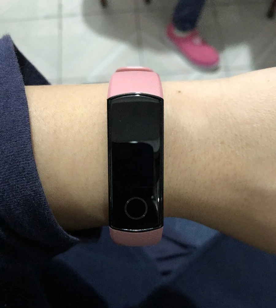 Умный Браслет huawei Honor Band 4, браслет для плавания, 5 АТМ, 0,95 дюймов, OLED экран, тачпад, монитор сердечного ритма, сообщение