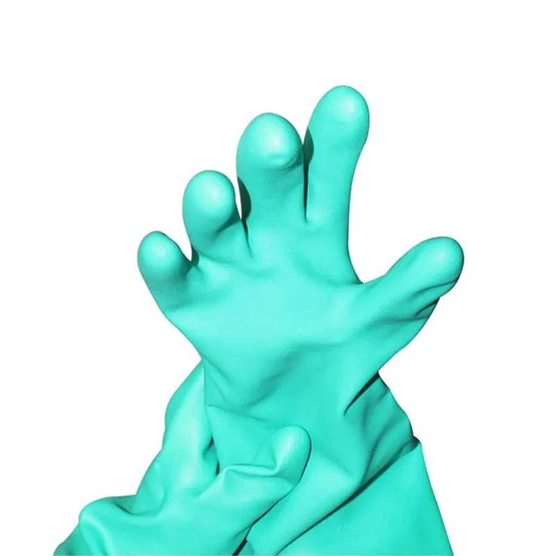 Нитрил NMSAFETY сольвентные перчатки маслостойкие противоскользящие перчатки химическая Рабочая перчатка