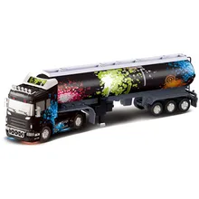 Big Remote Control Big Size Kingtoy 1:32 RC 6CH container heavy truck with lights and sounds free shipping Car