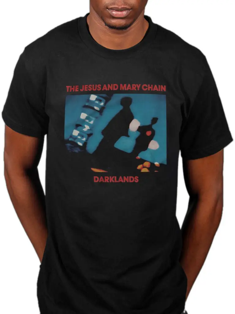 Official The Jesus And Mary Chain Darklands T-Shirt Automatic Munki Psychocandy | Мужская одежда
