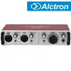 Alctron U48 портативная двухканальная внешняя звуковая карта USB, аудиоинтерфейс, хорошая совместимость для прямой трансляции, студийная запись ► Фото 1/6