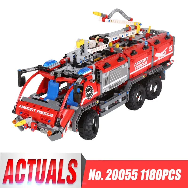 

LEPIN 20055 Technic Mechanical Series The Rescue Vehicle Set Children Educational Building Blocks Bricks Toys legoinglys 42068