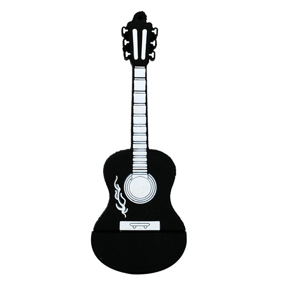 New cartoon musical instrument guitar usb flash drive 4GB 8GB 16GB 32GB 64GB pen drive pendrive violin flash memory stick gift (5)