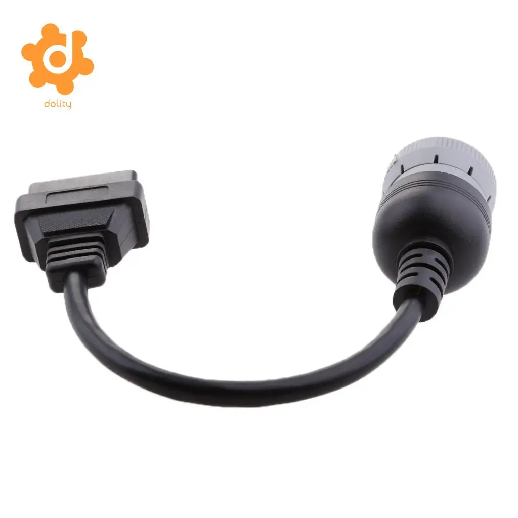 Heavy Duty Truck J1708 6 Pin to OBD2 16 Pin Diagnostic Cable Adapter