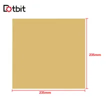 235*235mm 3D PEI Sheet Adhesive Printer Base Build Surface for PEI Ender-3 Printer Accessories