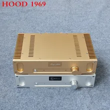 2017 New Hood 1969 Class A Power Amplifier 2N2955 + 2N3955 HIFI Stereo 10Wx2 Audio Amplifier