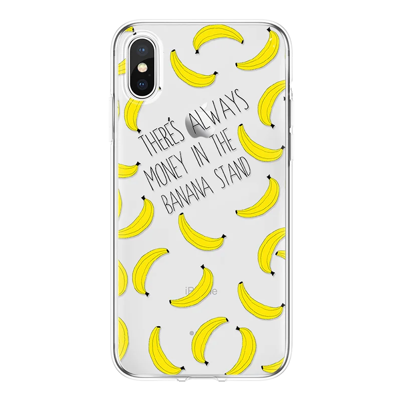 Чехол для Телефона iPhone 6s чехол из ТПУ X 4 4S 5 5S SE 2020 5C 6 7 8 Plus 12 11 Pro XR XS Max 7plus Funda|Бамперы|