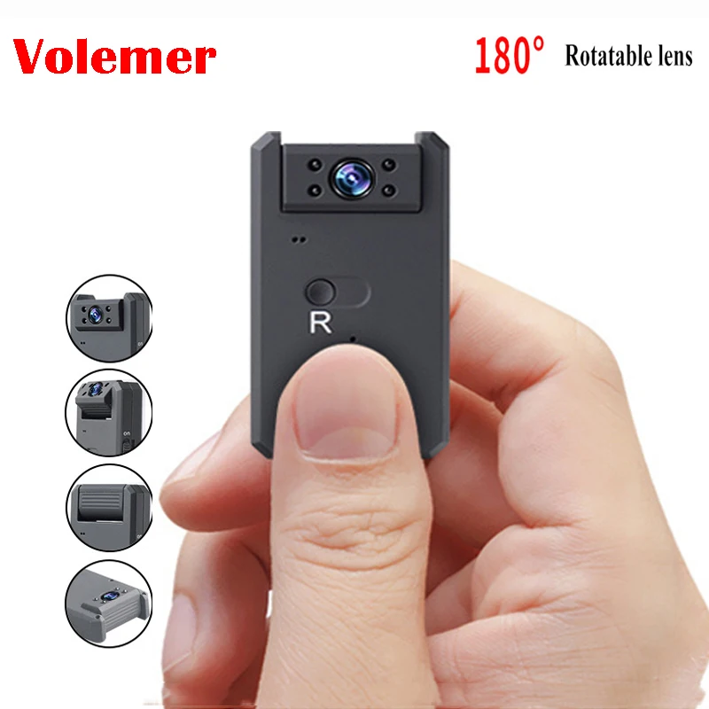 

Volemer MD90 micro camera Wifi 4K HD camcorder Night Vision Mini DVR Bike P2P IP APP Motion Detection Cam mini vedio camera