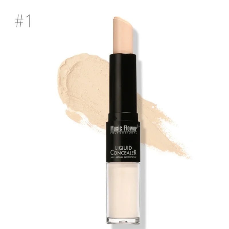 1 Piece Makeup Concealer Cream Foundation Cover Skin Face Contour Concealer Cosmetics Double Head Face Eye Lip Concealer Stick