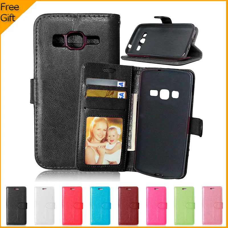 

Luxury Wallet PU Leather Case Cover For Samsung Galaxy Core Prime Lte G360 G360F G360H G361F Case Phone Shell Back Flip Cover