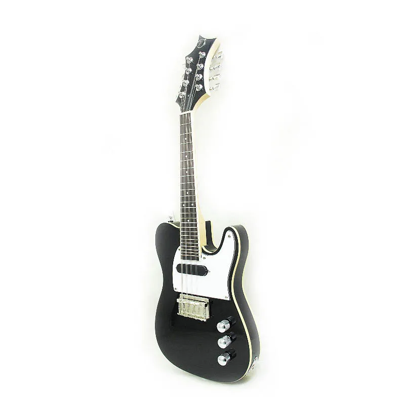 

Electric Mantolin 69 CM 8 Strings Mini Guitar Ukulele Guitarra Initiative Adapterization TELE Black Travel