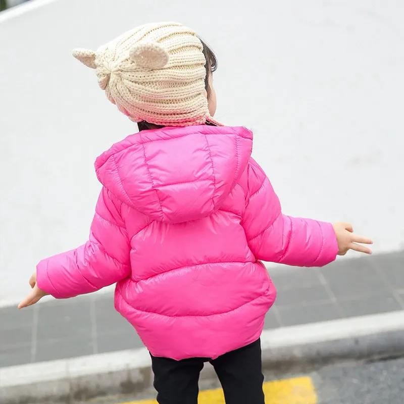 COOTELILI Angel Wing Winter Jacket Coat For Kids Boys Girls Cotton Hooded Warm Winter Parka Children's Jacket Infant Overcoat (11)