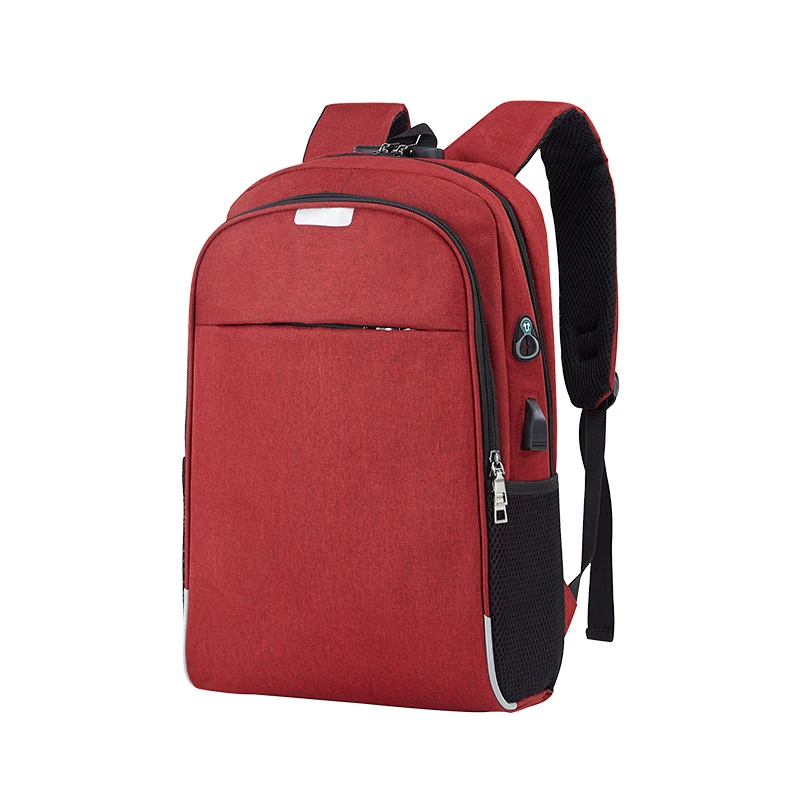OUBDAR, 15,6 дюймов, рюкзак для ноутбука, usb зарядка, рюкзак для путешествий, рюкзак для мужчин, защита от кражи, Mochila, для отдыха, большая вместительность, Мужская школьная сумка - Цвет: Red