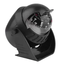 Портативный автомобильный компас регулируемый водонепроницаемый портативный самоклеющийся Компас для морской лодка автомобиль грузовик наружное оборудование