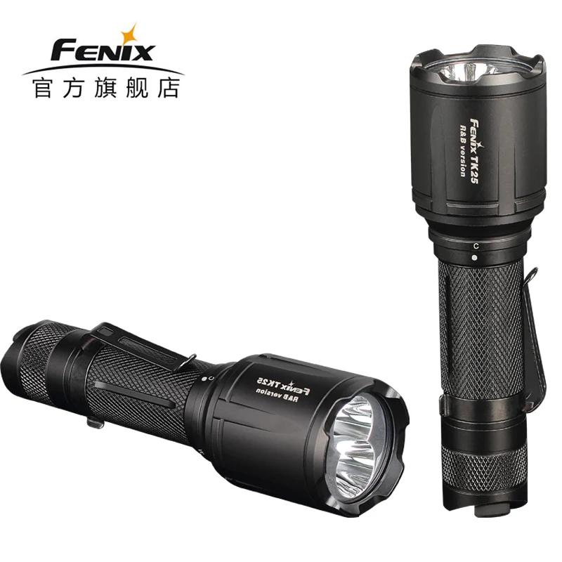 

2018 new Fenix TK25R&B Cree XP-G2 S3 and XP-E2 LED 1000 lumens 18650 TK25 R&B flashlight