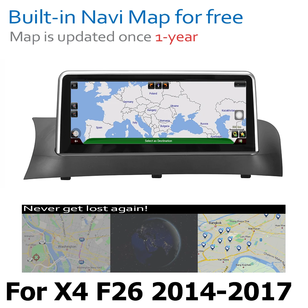 Best Android 8.0 up Car DVD Navi Player For BMW X4 F26 2014~2017 NBT Audio Stereo HD Touch Screen all in one 4 Best Android 8.0 up Car DVD Navi Player For BMW X4 F26 2014~2017 NBT Audio Stereo HD Touch Screen all in one 4