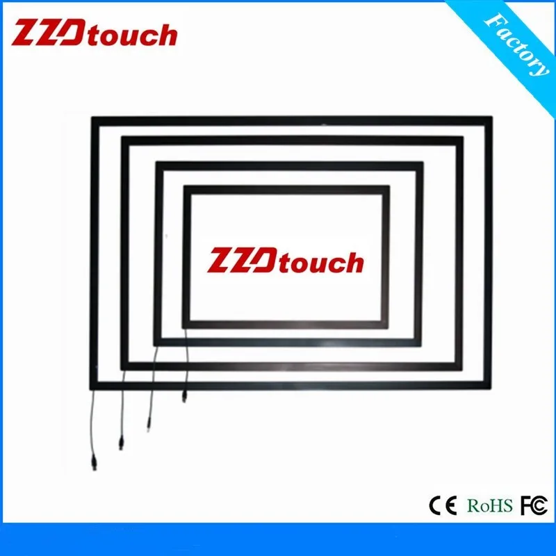 

10 points 43" ir touch frame infrared Multi touch screen kit overlay shenzhen factory for TV monitor