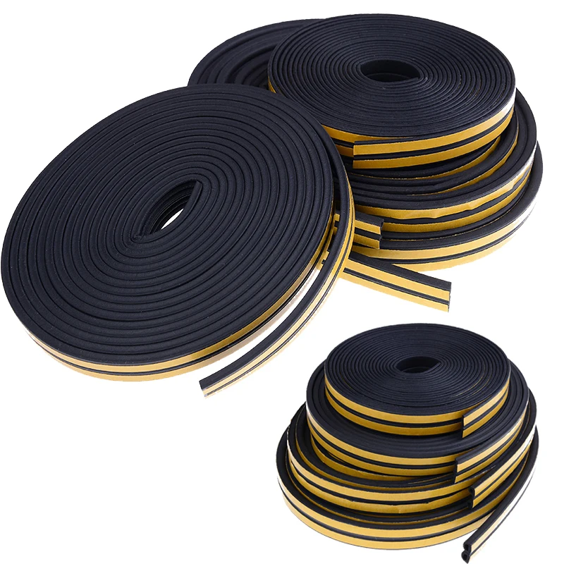 10M Single Sided Adhesive Waterproof Weather Stripping Foam Sponge