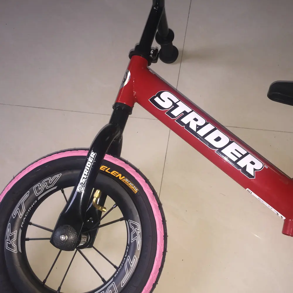 Wholeset lightweight balance Bike Carbon wheel 12 inch red blue kid bicycle High Quality ktw ceramic bearing hub